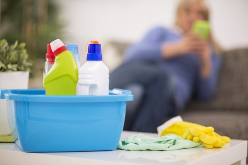 Follow-up assessment of a carpet cleaning concern