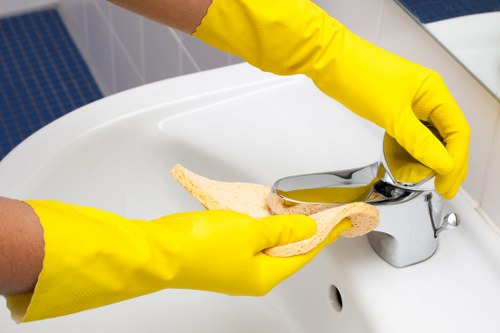 Specialist stain cleaning process in a Sanderstead property